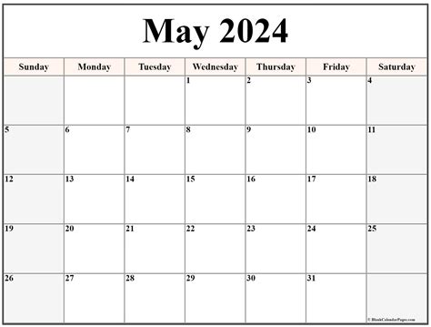 Fillable Calendar May 2023